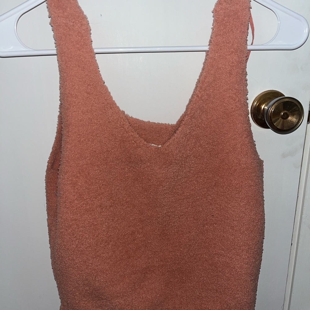 Soft material UGG top
